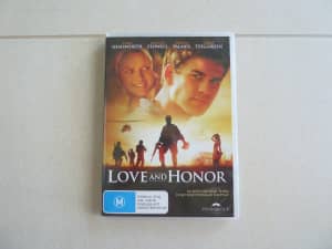DVD: Love and Honour. Rated: M. Romance. Excellent condition.