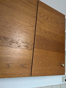 IKEA kitchen cupboard fronts. Timber veneer x6