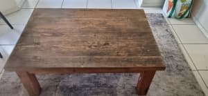 Hard wood coffee table