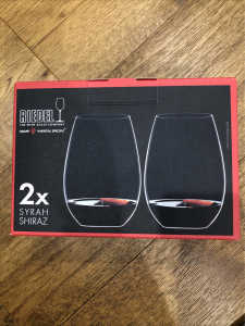 NEW Riedel stemless wine glasses Shiraz tumbler