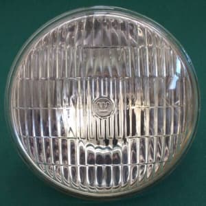 Westinghouse Sealed Beam Lamp; 4412 (4412-1), 12v, auto use