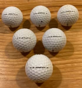 4 Z-STAR XV and 2 Z-STAR Srixon Golf Balls