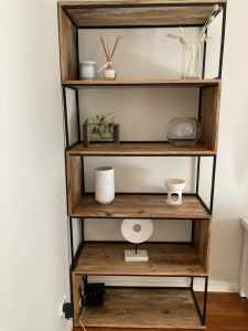 Ozdesign book shelf mango wood industrial look