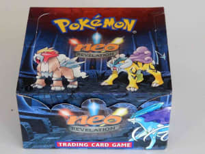 POKEMON NEO REVELATION BOOSTER PACK ART SET (TAMPER PROOF BAGS