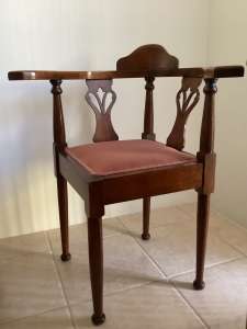 Antique Irish corner chair - $70