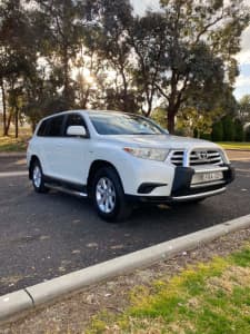 2013 Toyota Kluger Kx-r (4x4) 5 Seat 5 Sp Automatic 4d Wagon