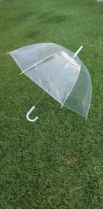 New Clear Umbrellas - Perfect for weddings 