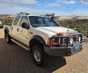 2005 FORD F250 XLT (4x4) 4 SP AUTOMATIC CREW CAB P/UP