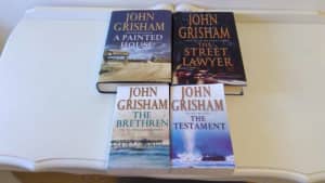4 John Grisham books - REDUCED TO $5 EACH!