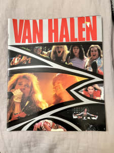 Van Halen 1984 Tour Program new.
