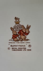 Bunnykins Royal Doulton Tableware