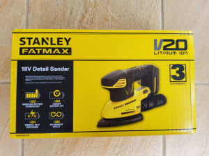 Stanley FatMax V20 cordless detail sander