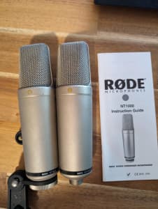 Rode NT1000 Condenser Microphone (x2)