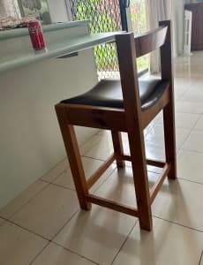 Wooden Bar Stool / High Chair