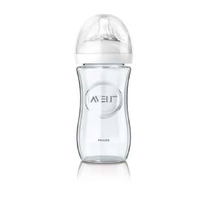 UNUSED Avent Natural Glass Baby Bottle - 4x 120ml and 4x 240ml 