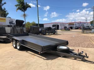14ft Car Trailer 2800kg ATM With Ramps
