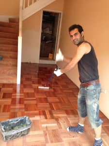 Professional floor sanding&polishing