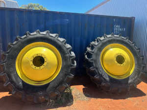 John Deere 520/85R42 Rimes and Tyres (Open to offers)