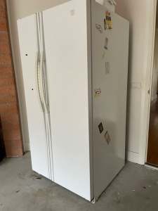 Double door Maytag fridge