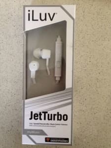 iLuv Jet Turbo Pro High-Performance Earphone (new & boxed)