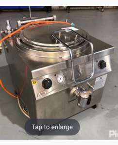 Steam heated Kettle 150 litre Zanussi