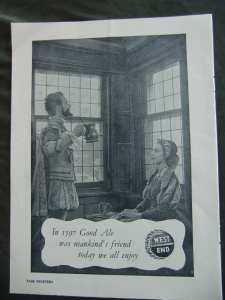 1957 Vintage Ad. Original. West End Beer No Holds