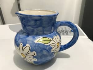 hand painted jug