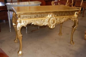 EAGLE HALL TABLE FULLY GILDED