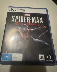 Spider-man Miles Morales PS5 game