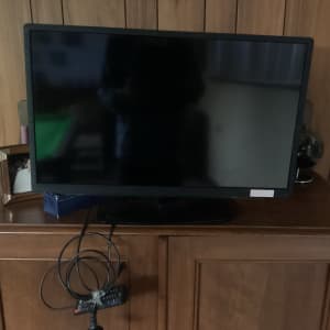 32” tv with remote, various inputs as per photo’s