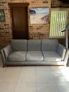 Grey sofa set - 3 seater & 2 seater