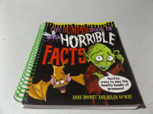 BOOK = THE BUMPER BOOK OF HORRIBLE FACTS.