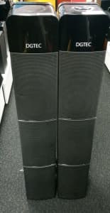 DGTEC Stereo Speakers DG-2Bell 2x Tall Speakers