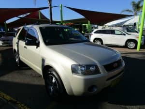 2008 Ford Territory SY SR RWD Gold 4 Speed Sports Automatic Wagon