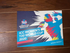 2020 T20 woman’s World Cup cricket coloured two dollar coin