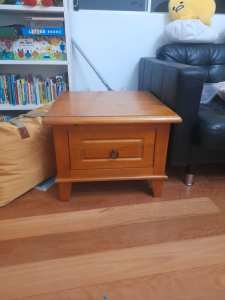 Small coffee table full timber