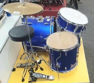 Dxp Fusion 5 Piece Drum Kit Blue (450671)