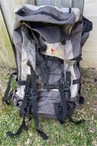 Mkismo hiking backpack grey