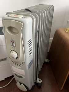4 electric heaters sold together or separately.