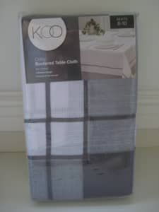 Tablecloth. New - Table Cloth. Brand KOO, name Colby