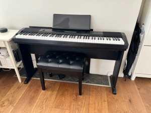 Casio CDP-230R 88 Key Digital Piano with Stand and Bench