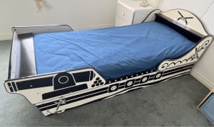 Single bed frame - pirate ship bed