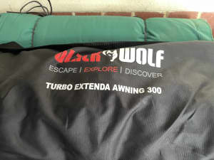 Black Wolf Turbo Extenda Awning 300