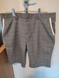 Mens check shorts| Retro style | never worn | Size 36