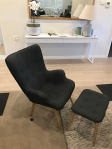 Replica grant Featherstone chair and otterman