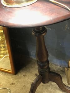 small lamp table 70 cm high