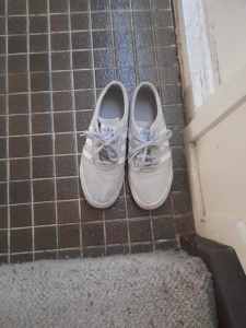 Great pair of Adidas canvas sneakers size 9 in good condition 