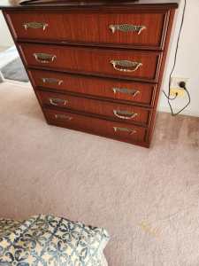 Tallboy with four drawers