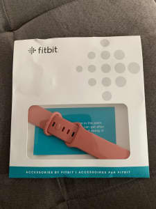 Brand new Orange Fitbit Sense / Versa 3 Silicone strap - Small