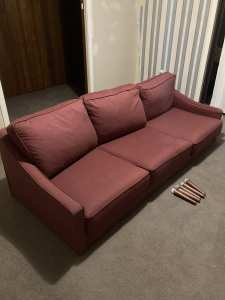 3 seater brosa couch
